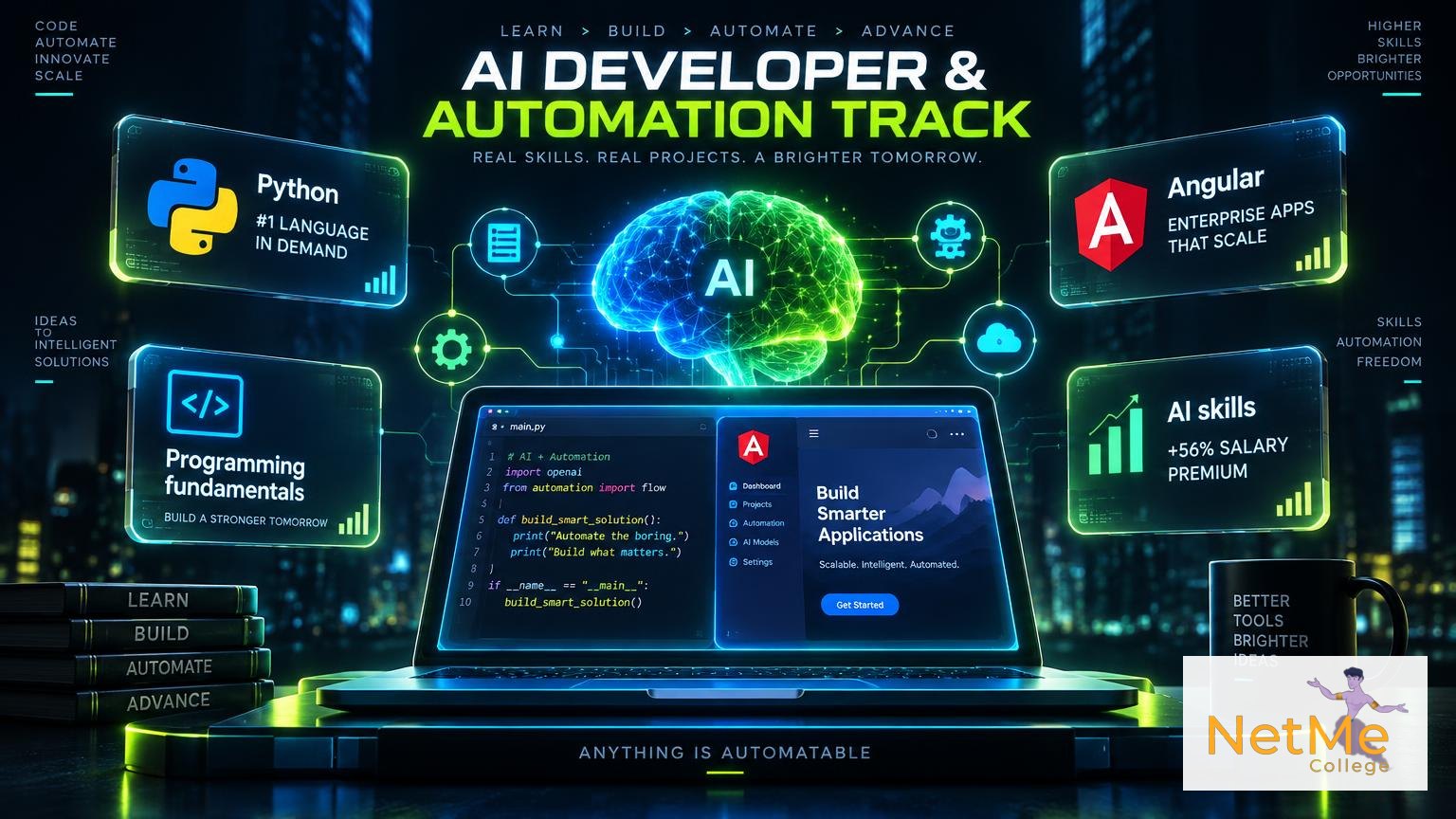 AI Developer & Automation — פיתוח ואוטומציות משולבי AI